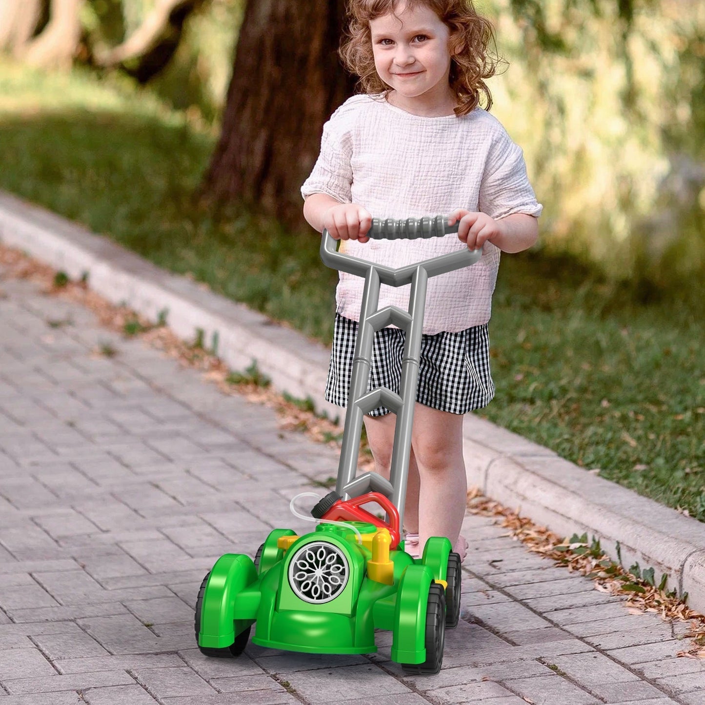 Colorful Automatic Bubble Blaster Wand