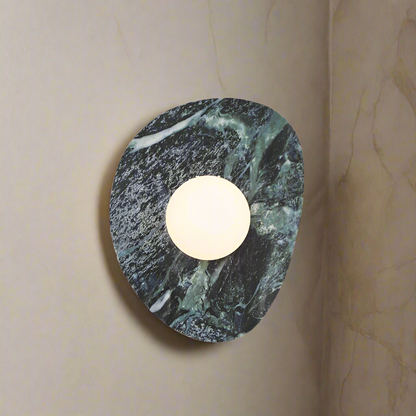 Simple Outdoor Stone Wall Lamp