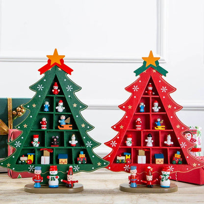 Mini Cute Christmas Tree Ornament Figurine - Luxicro