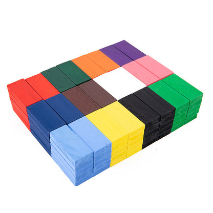 Classic Wooden Learning Domino Set