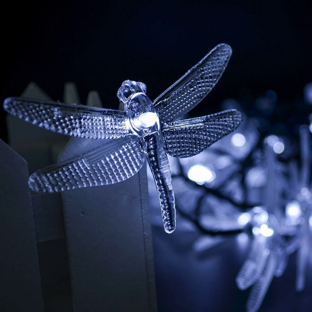 Vibrant Outdoor Solar String Garden Lights