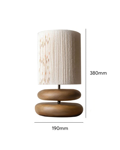 Calming Wooden Desk Lamp