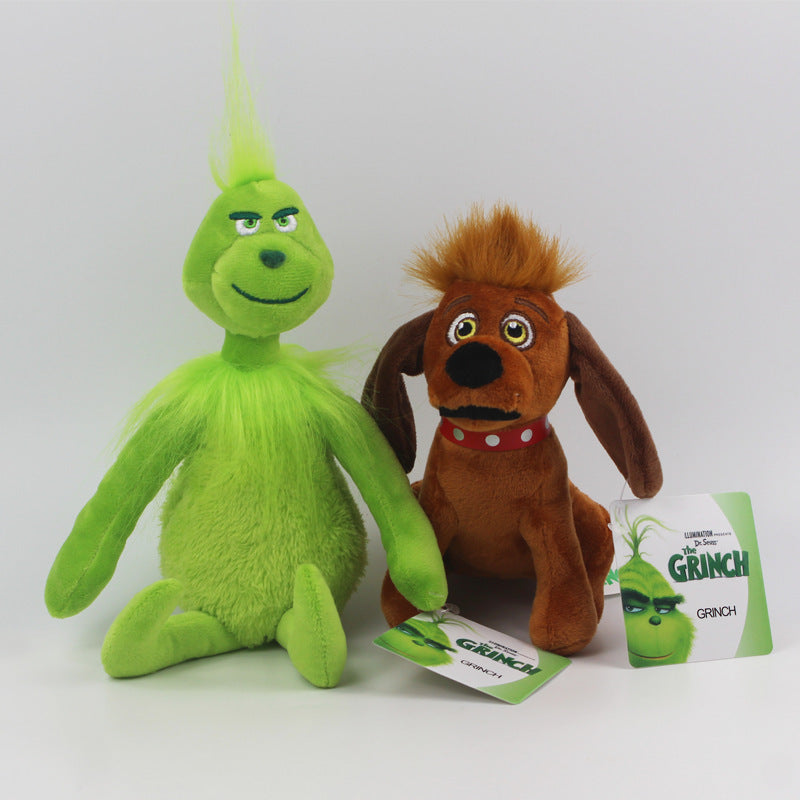 Cuddly Christmas Grinch Plush Toy