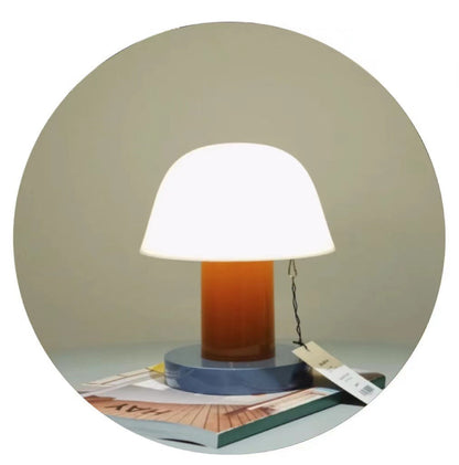 Compact Wooden Rechargeable Desk Lamp