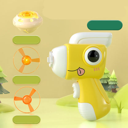 Cool Dinosaur Toy Spin Top and Frisbee Set