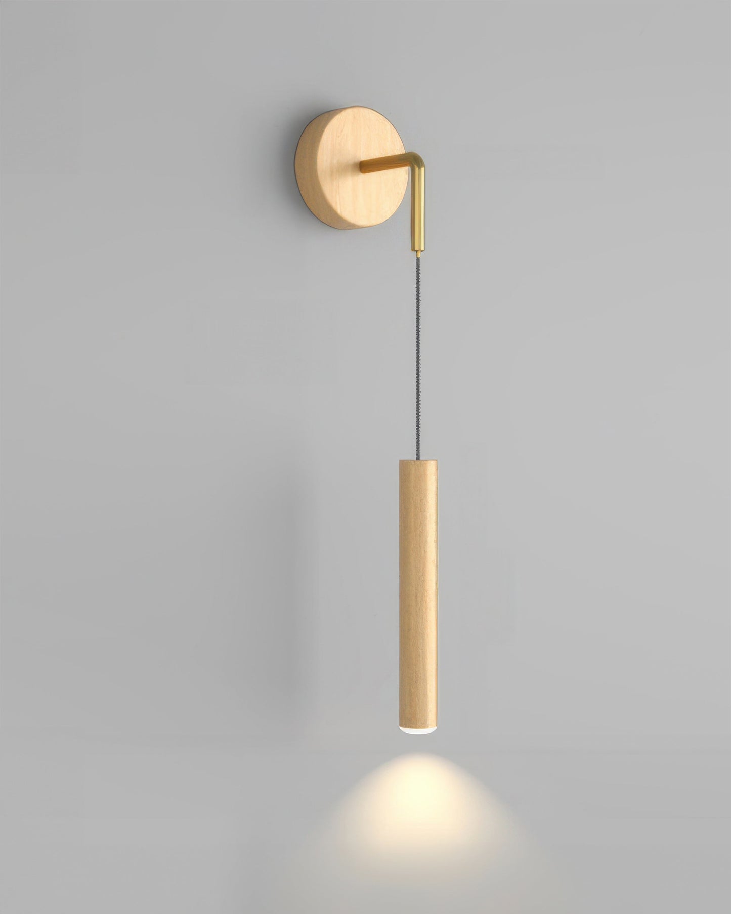 Bright Contemporary LED Cylinder Wall Light Fixture