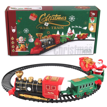 Small Battery Powered Holiday Train Set - Luxicro