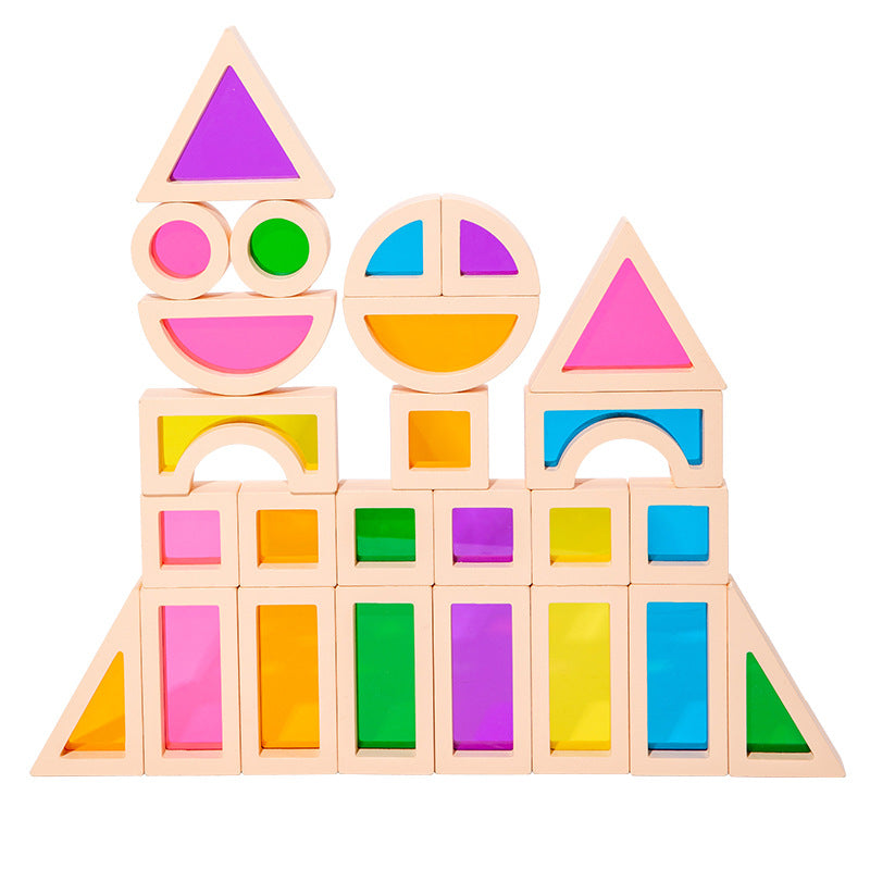 Vibrant Educational Toy Blocks for Children - Luxicro