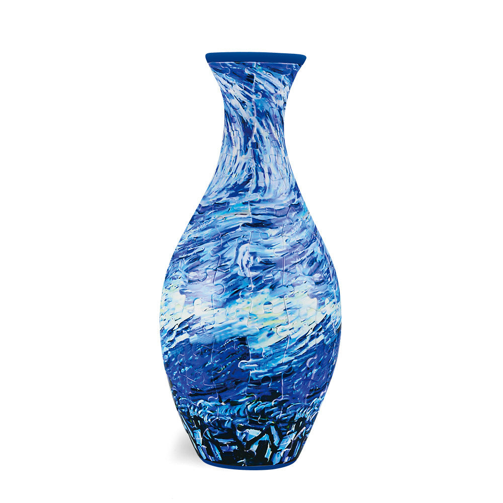 Peaceful White Floral Vase