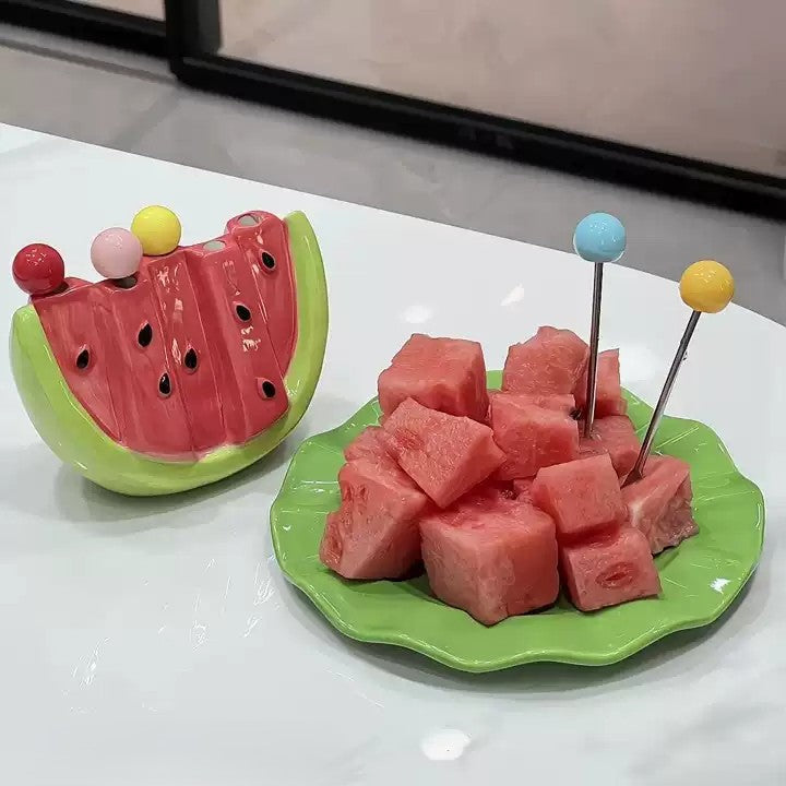 Fresh Fruit Pick Set with Sticks