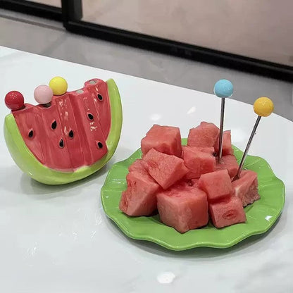 Fresh Fruit Pick Set with Sticks