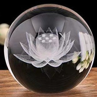 Shining Crystal Orb Decoration