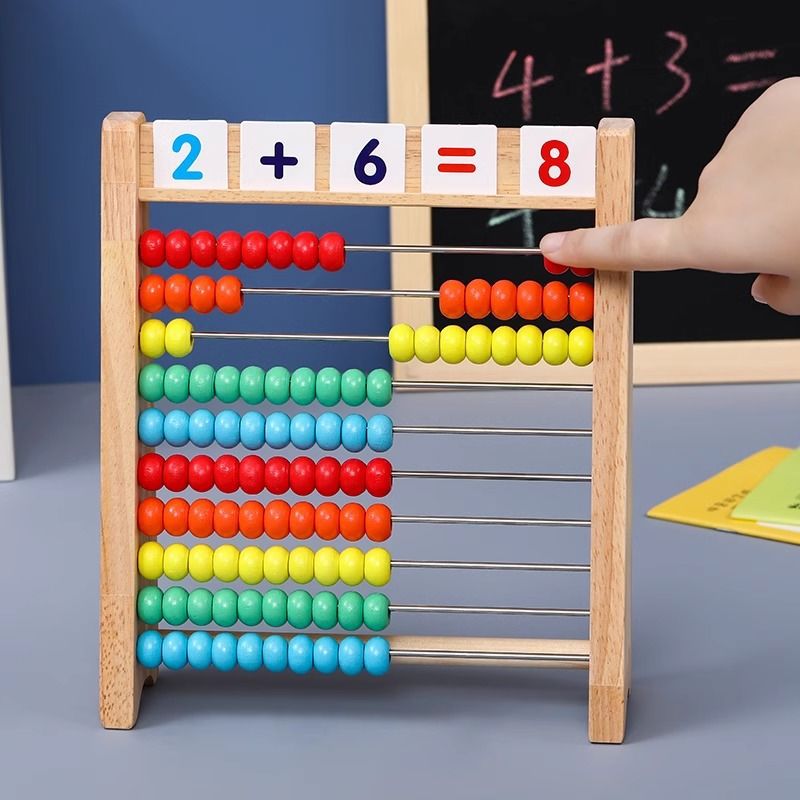 Wooden Number Learning Frame for Kids