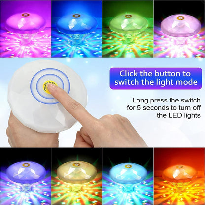 Vibrant Pool Float Lamp Waterproof LED Garden Light