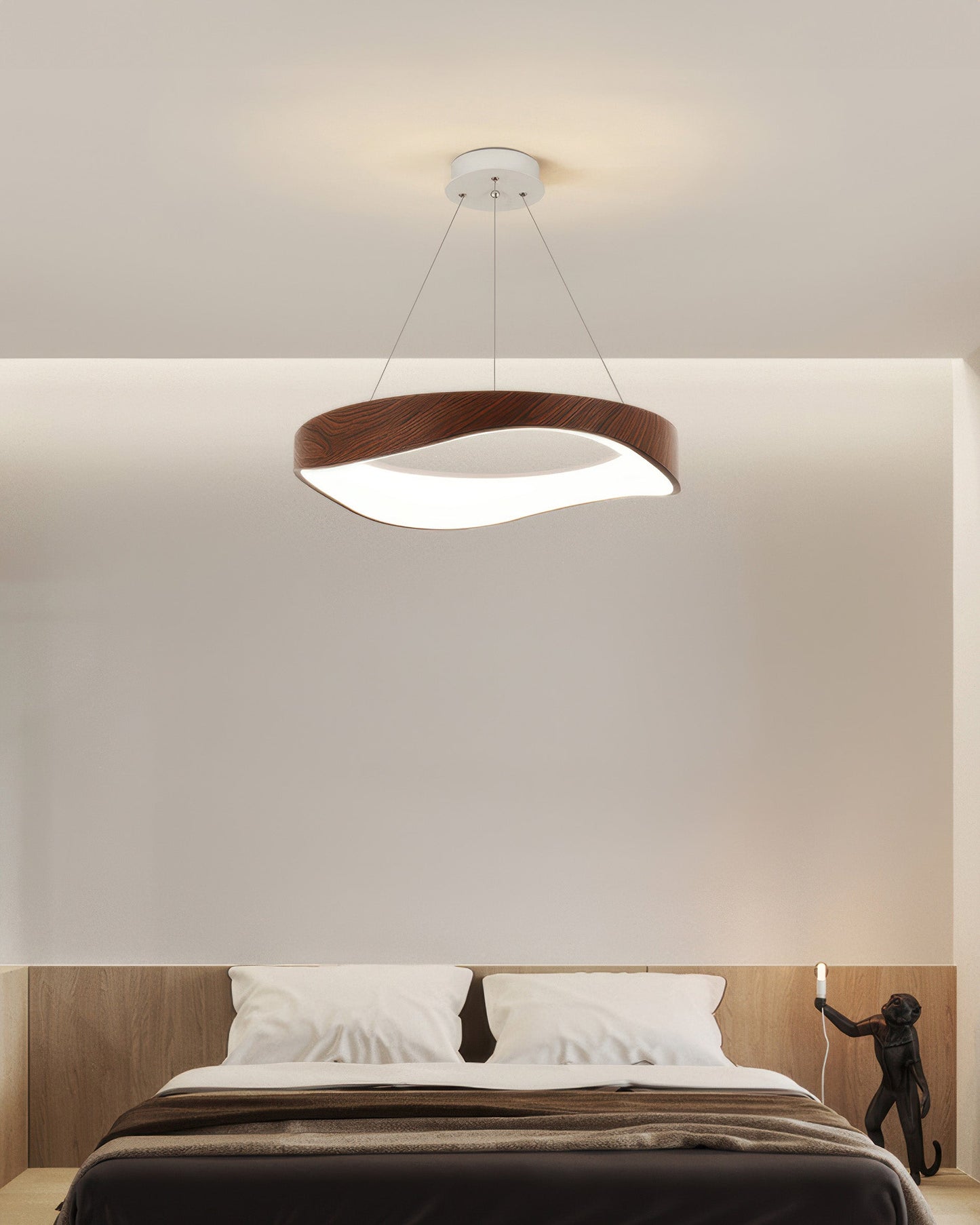 Stylish Circular LED Pendant Light Fixture