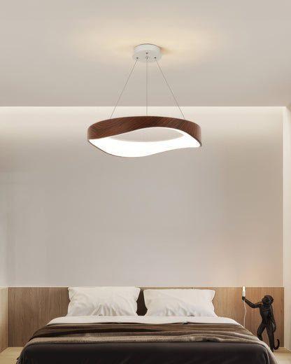 Stylish Circular LED Pendant Light Fixture