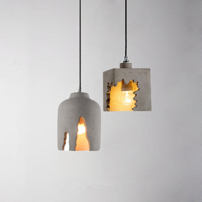 Edgy Loft Pendant Lamp in Urban Style