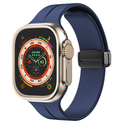 Flexible Soft Magnet Closure Apple Watch Strap