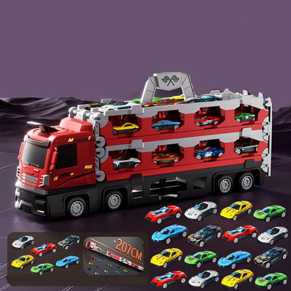 Portable 2 in 1 Foldable Racing Track