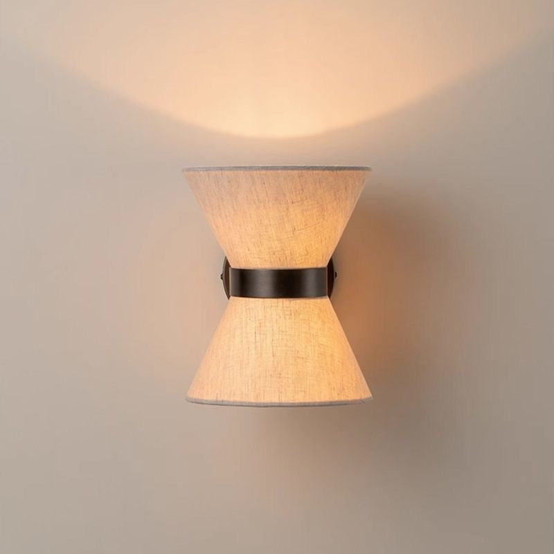 Elegant Linen Pendant Light