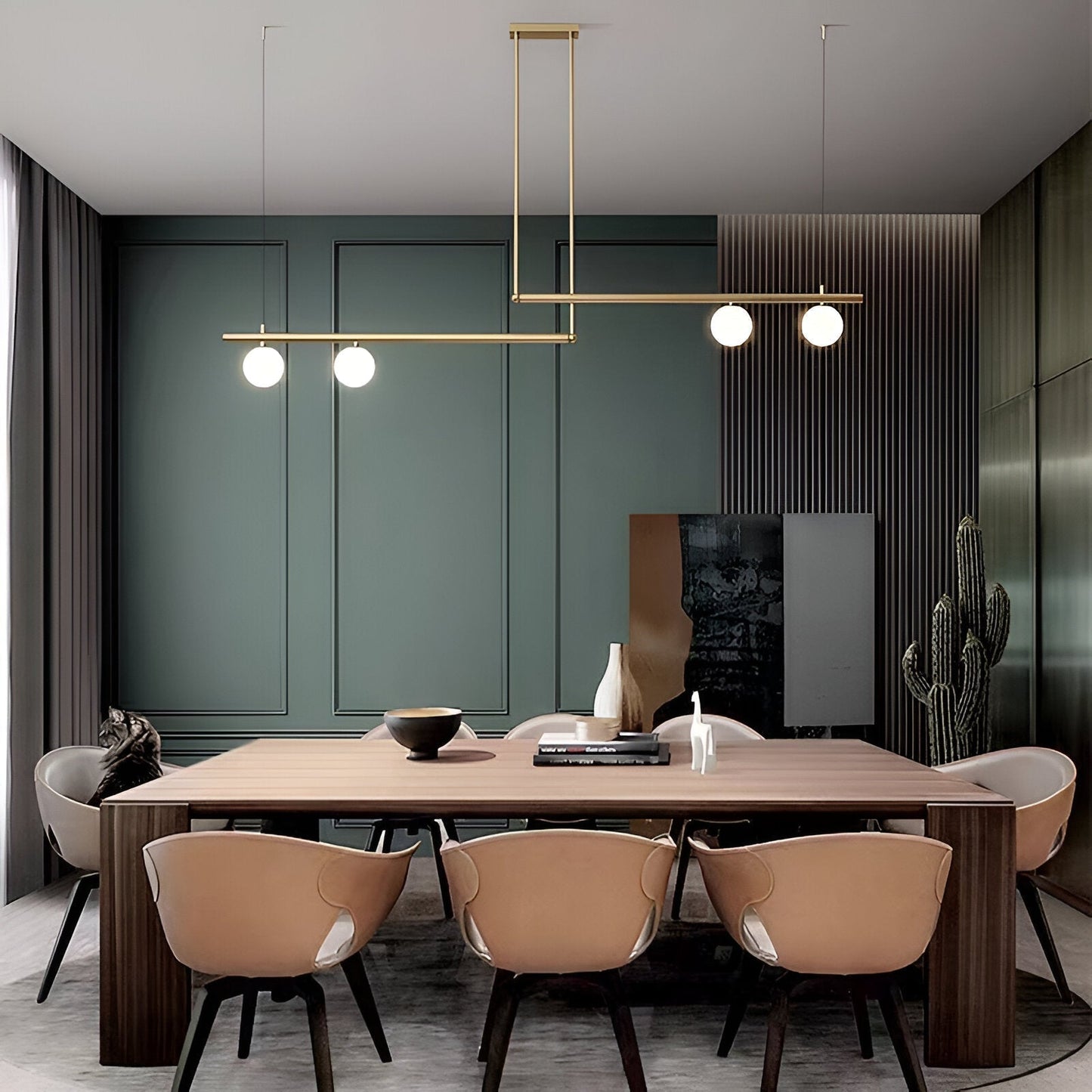 Stylish Clear Hanging Lamp