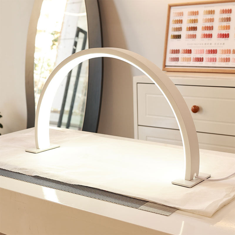 Compact U-Shaped LED Desk Nail Lamp