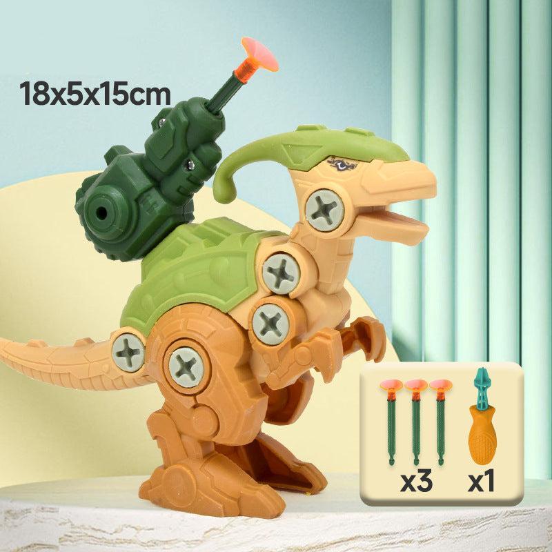 Fun Dino Toy Set with Suction Blaster