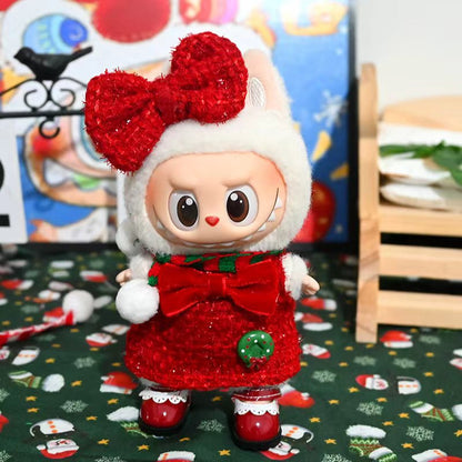 Labubu Doll Winter Festive Sweatshirt Clothing