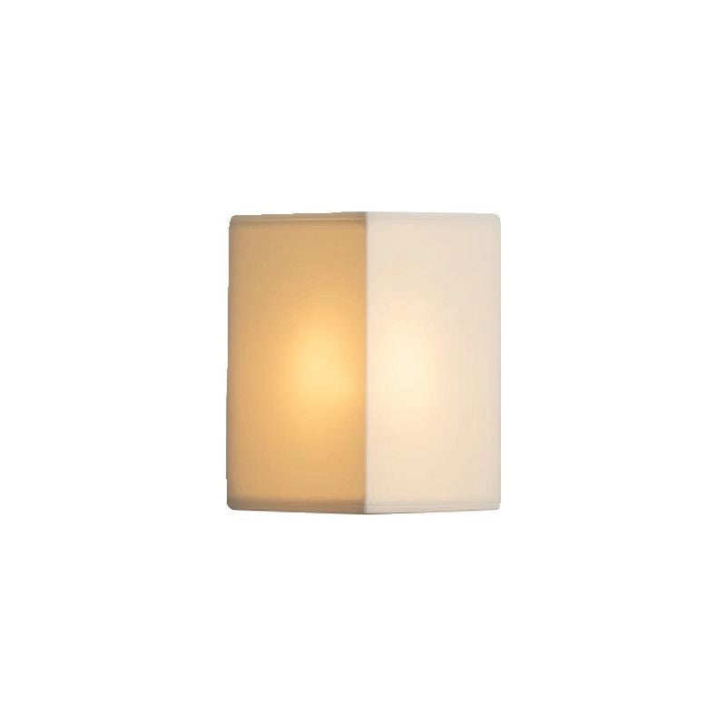 Simple Fabric Wall Lamp in Earthy Tone