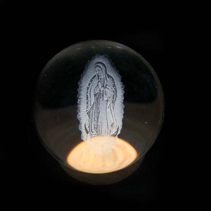 Shining Crystal Orb Decoration