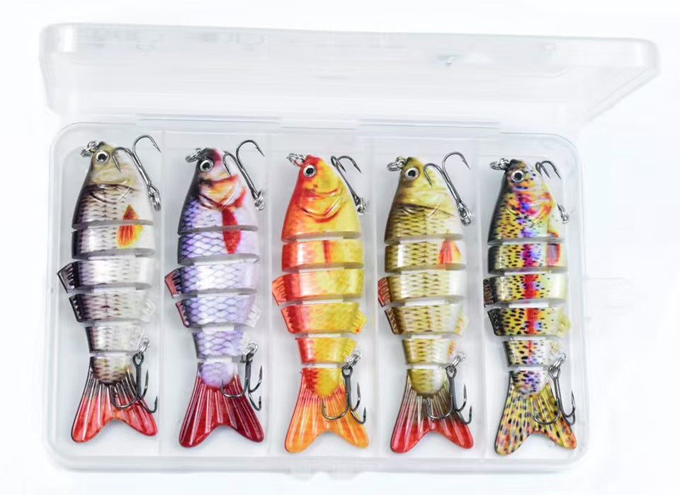 Authentic 6-Pack Fishing Lure Baits
