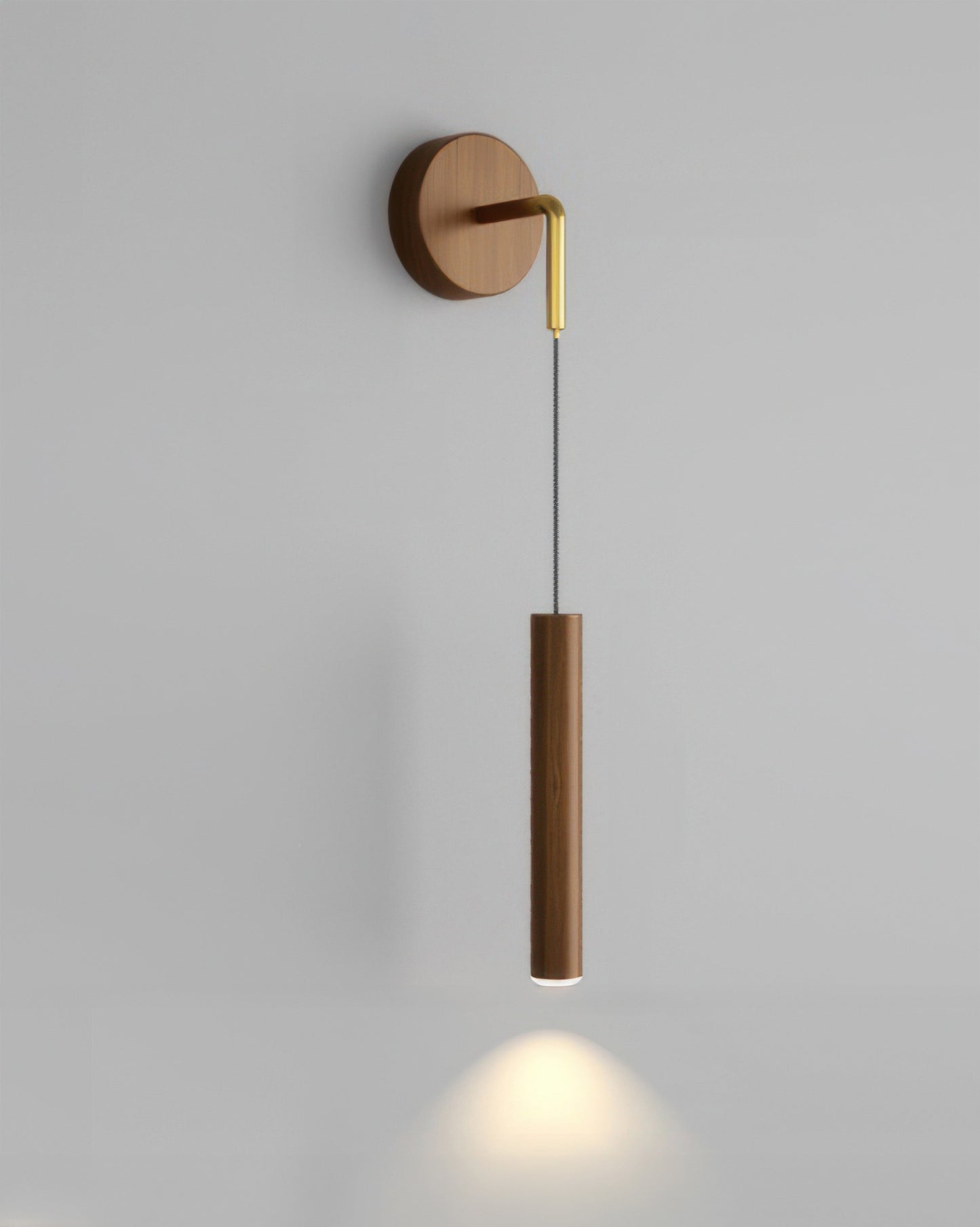 Bright Contemporary LED Cylinder Wall Light Fixture - Luxicro