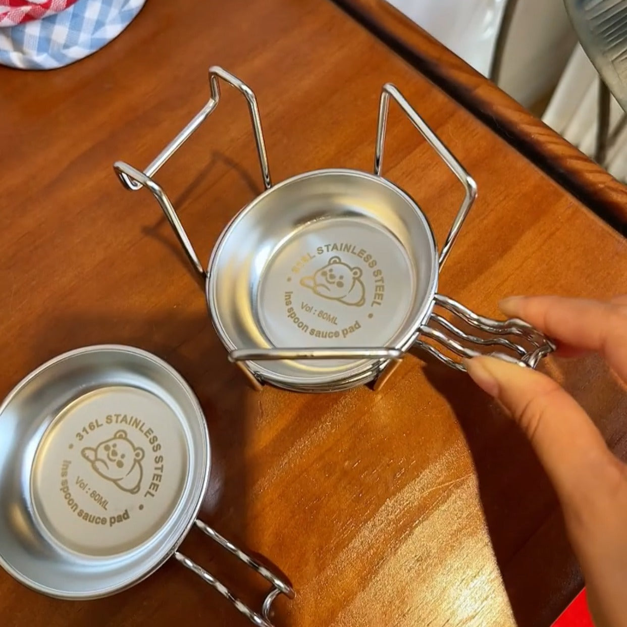 Mini Stainless Steel Snack Dip Bowl