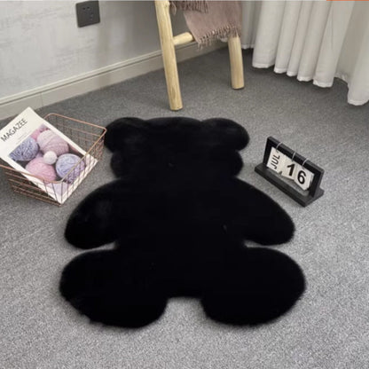 Cozy Teddy Bear Area Rug – Plush Floor Mat for Kids
