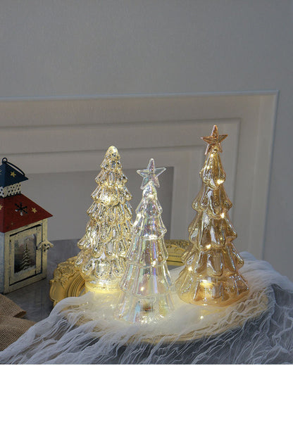 Tiny Glittering Christmas Tree Ornament