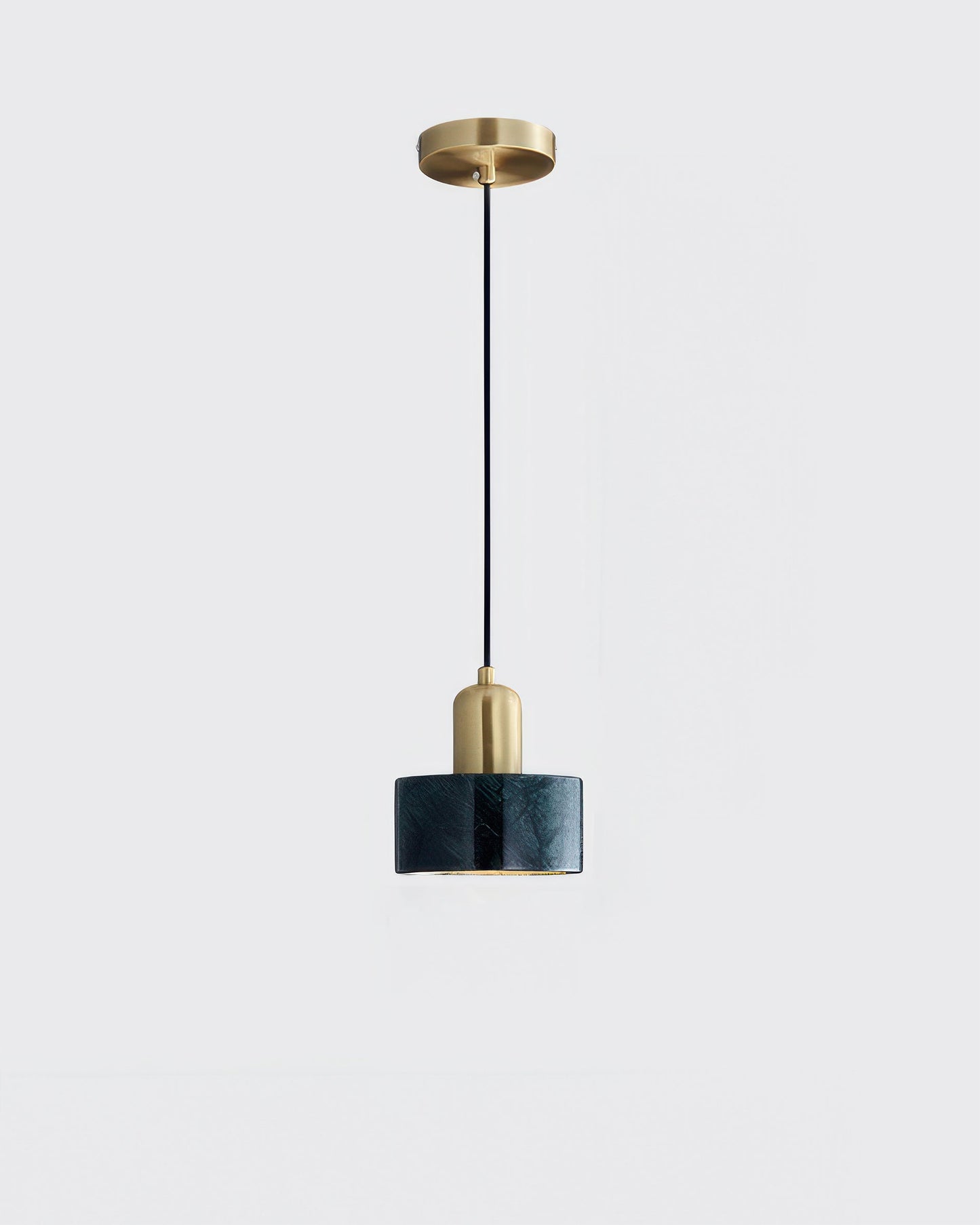 Asian Inspired Hanging Cylinder Pendant Lamp