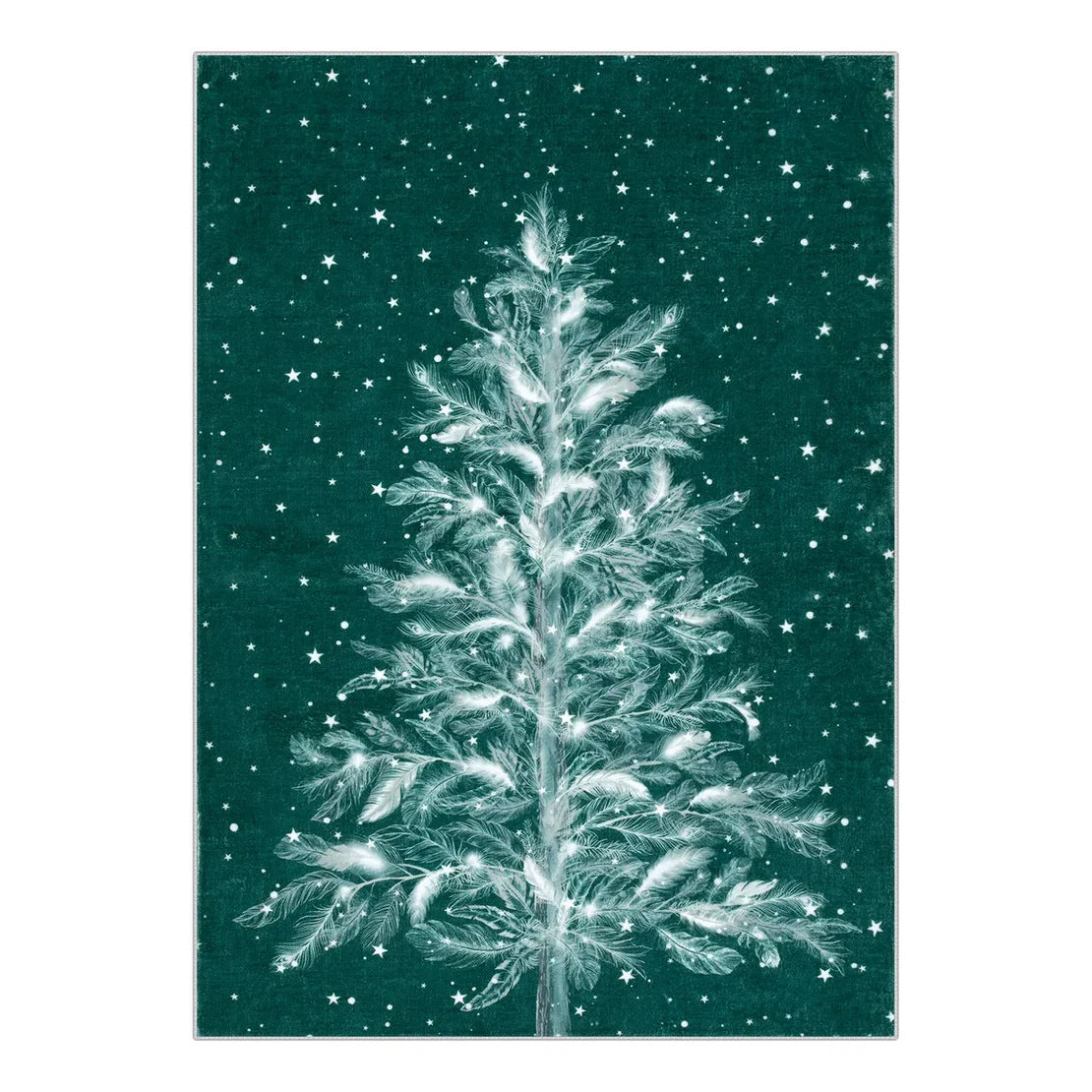 Soft Festive Holiday Area Rug