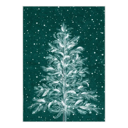 Soft Festive Holiday Area Rug