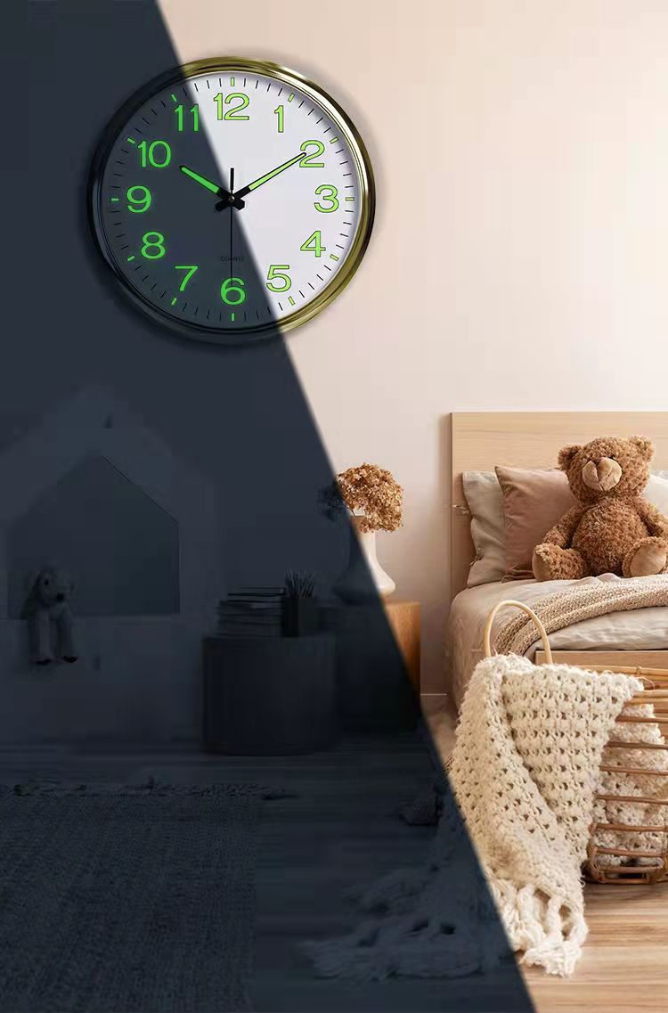 Silent Classroom Round Clock 30cm
