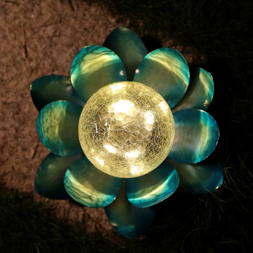 Bright Outdoor Solar Powered Garden Lamp