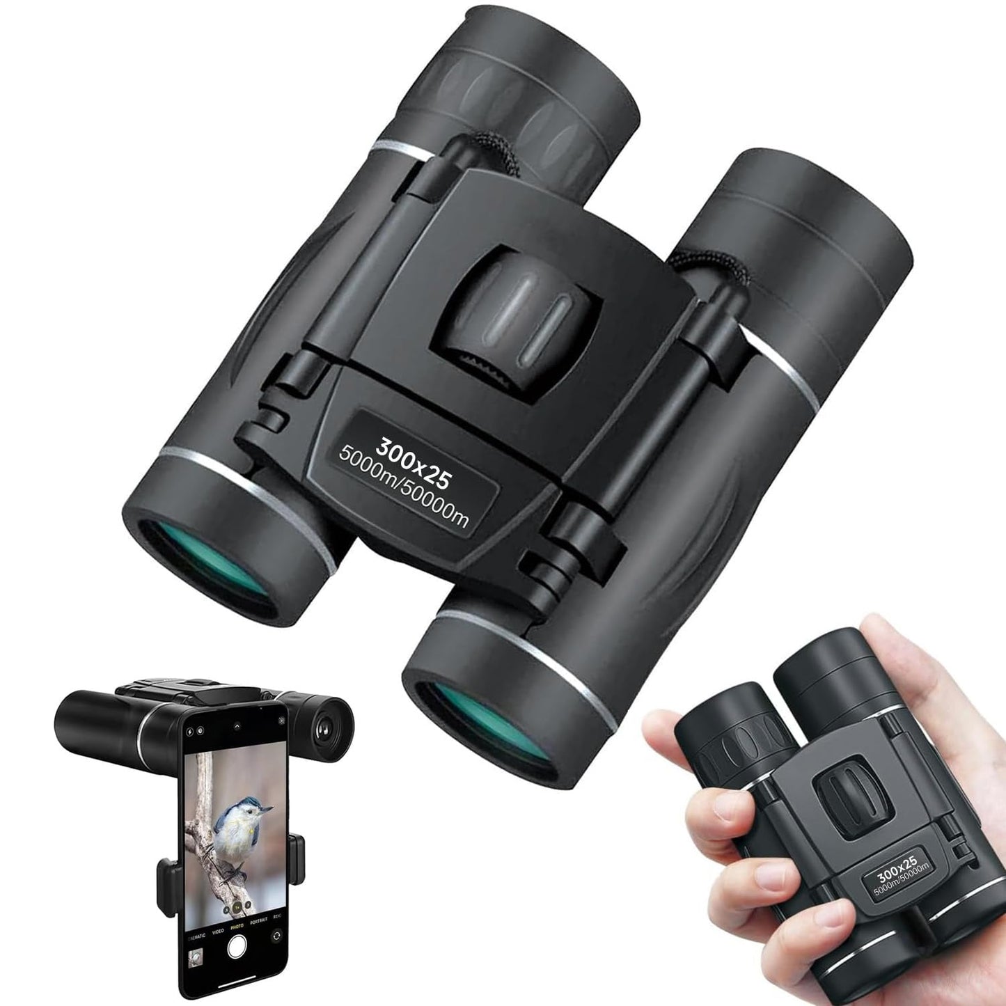 Portable High Power Binoculars for Outdoor Use - Luxicro