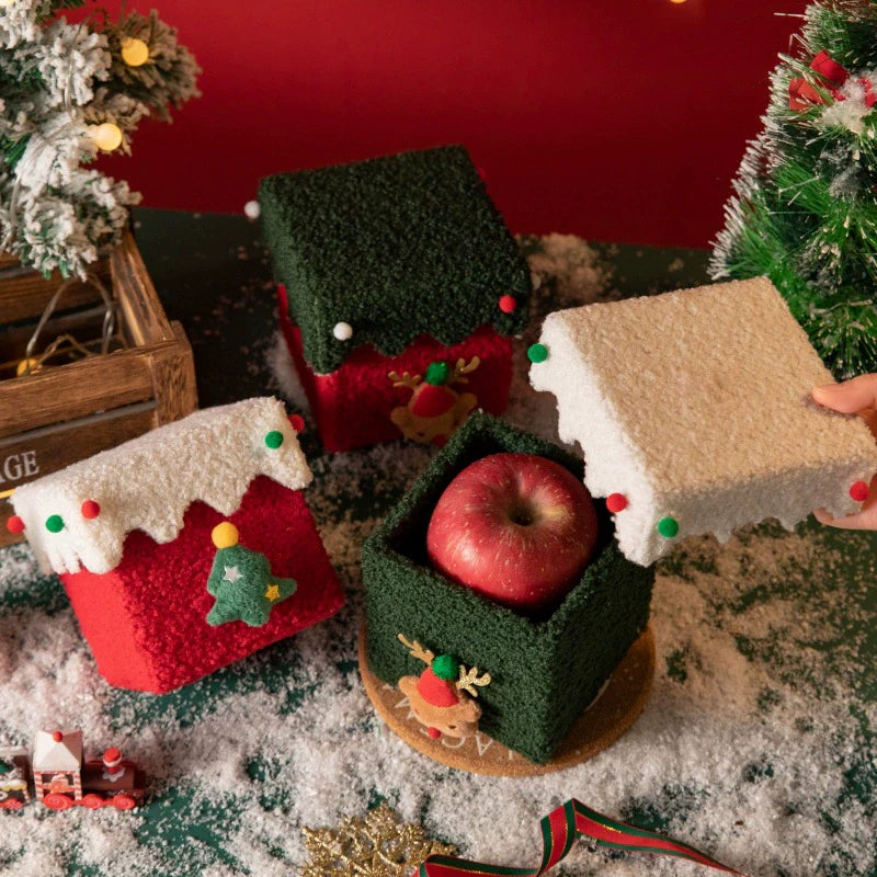 Rustic Wooden Holiday Gift Box
