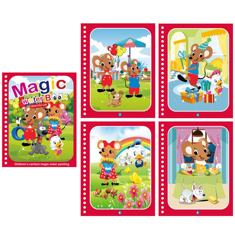 Colorful Children's Painting Activity Book