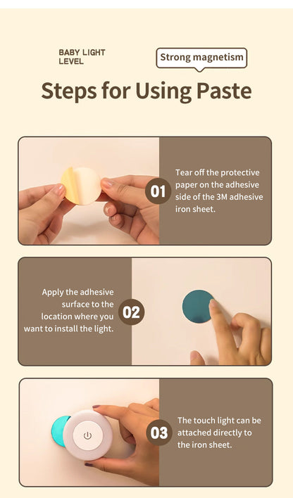 Automatic Plug-in LED Bedside Lamp