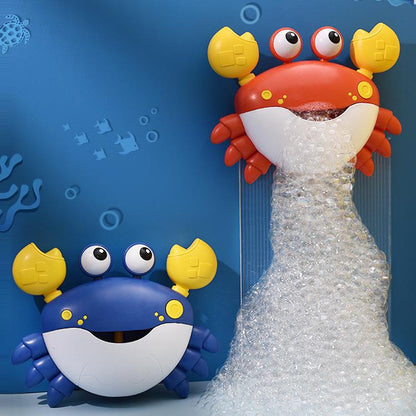 Colorful Rubber Crab Shower Toy
