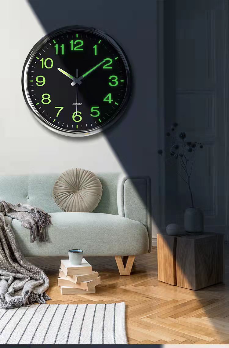 Silent Classroom Round Clock 30cm