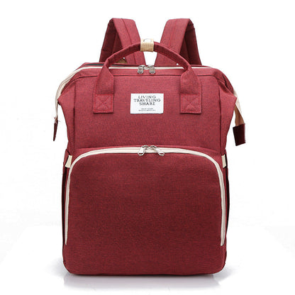 Practical Baby Sling Backpack with Integrated Bassinet