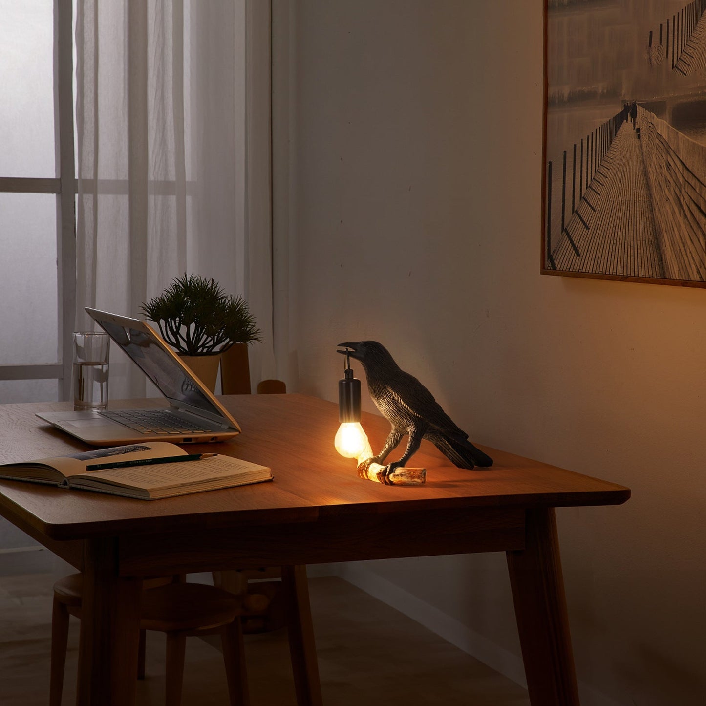 Small Sweet Bird Bedside Lamp
