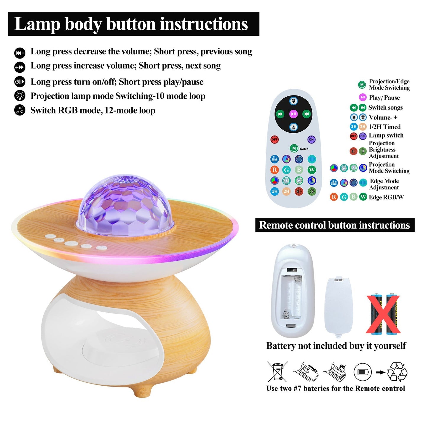 Bright Wireless Charging Desk Lamp with Night Light