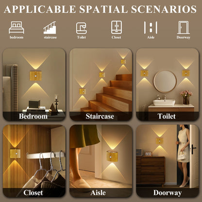 Simple Plug Motion Activated LED Wall Lamp